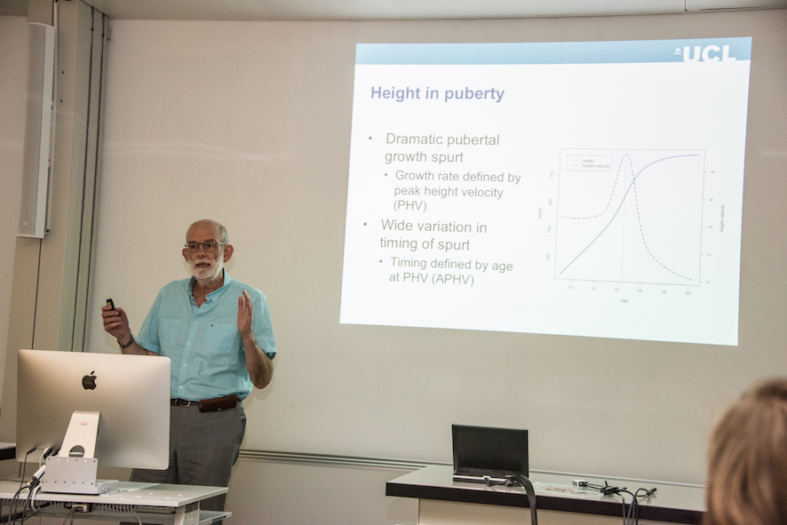 Prof. Dr. Tim Cole (Great Ormond Street Institute of Child Health, University College London): “Insights about height growth in puberty with the SITAR model”